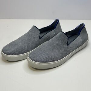 Rothy’s The Original Slip-On Sneakers | Anchor Knit Blue | Women’s Size 11